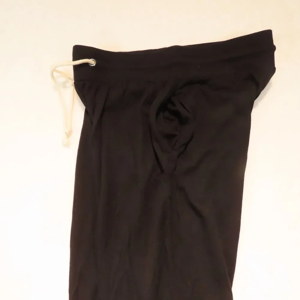 Threads 4 Thought Fleece Joggers Womens Small Black Drawstring Lounge Pants